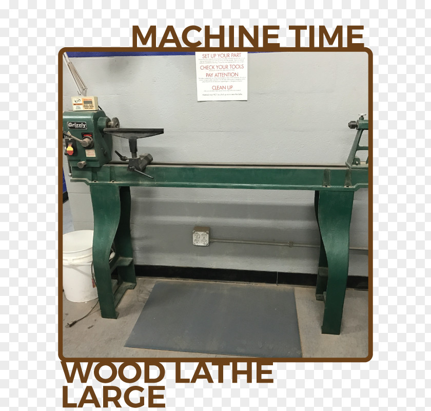 Time Machine Tool Lathe Shop PNG
