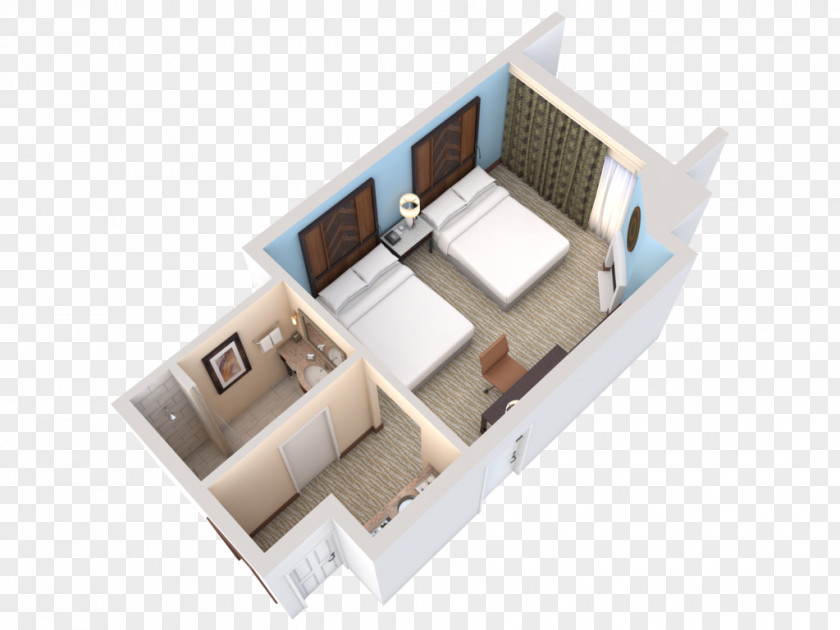 Wardrobe-top-view Hilton Sedona Resort At Bell Rock 3D Floor Plan Room PNG