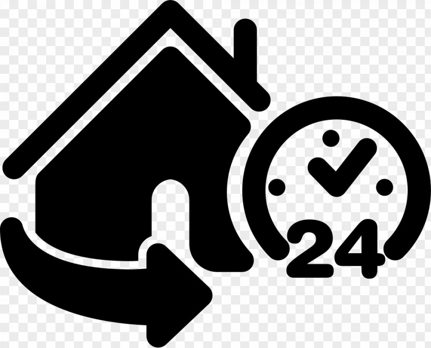 24 Hour Service Icon Clip Art Image PNG