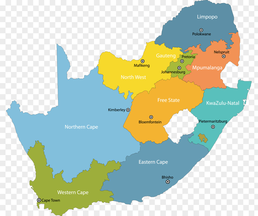 Cities Large Billboards South Africa Map Wikimedia Commons PNG