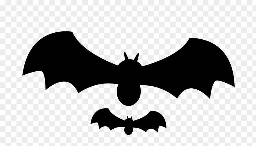 Halloween Bats Bat Black And White PNG