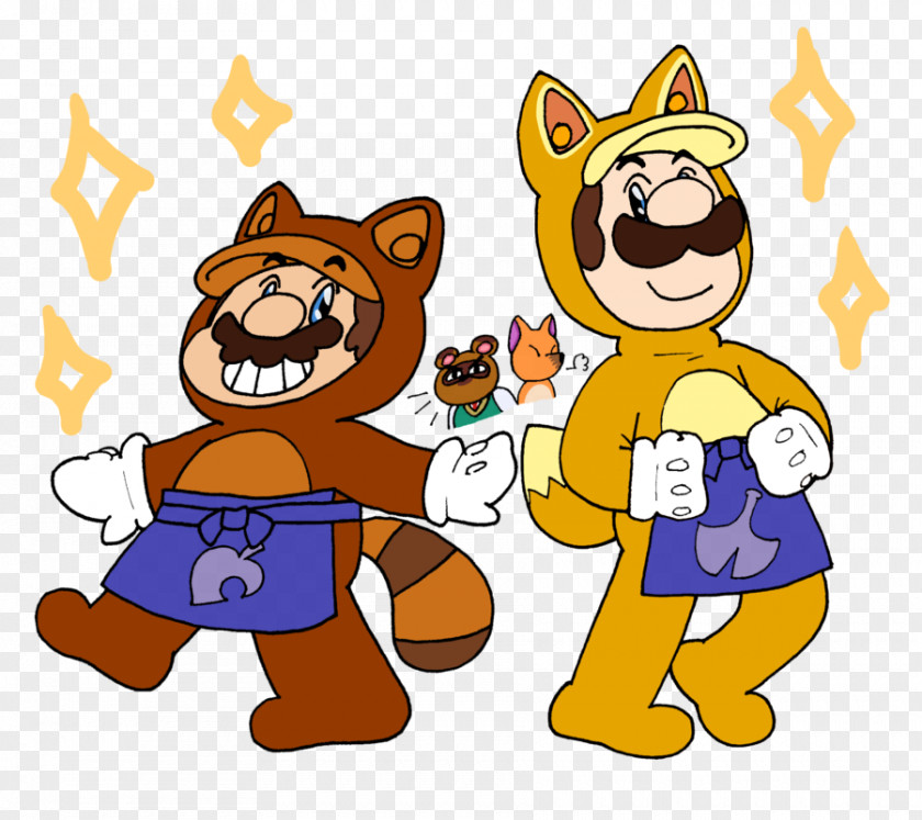 Mario Tom Nook DeviantArt PNG