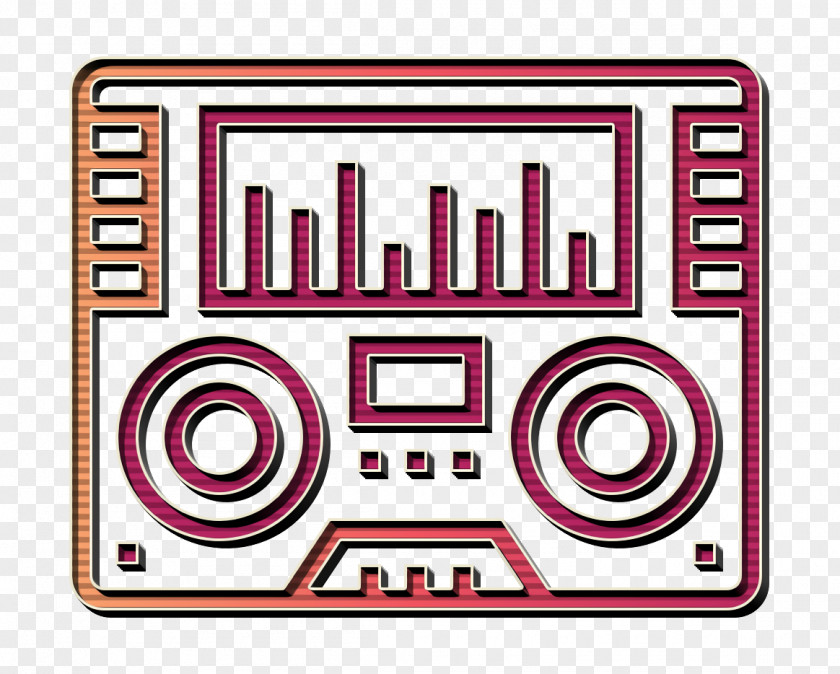 Punk Rock Icon Radio PNG