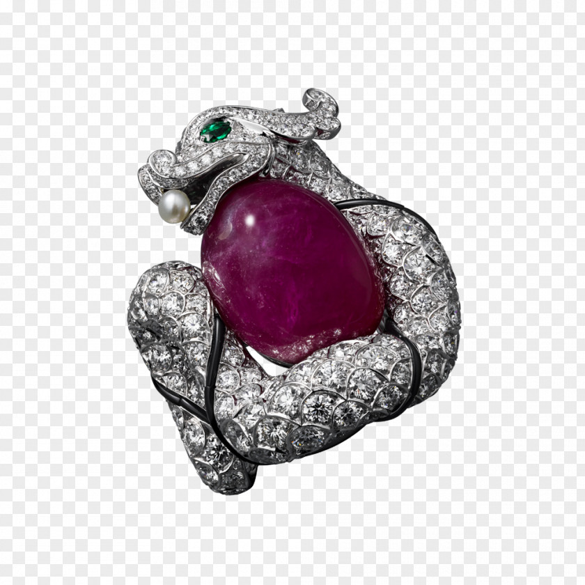 Ruby Ring Jewellery Cabochon Cartier PNG