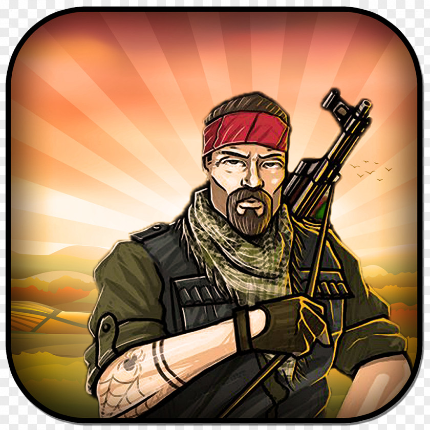 Soldier Infantry Mercenary Militia Animated Cartoon PNG