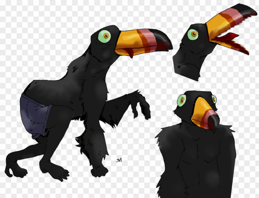 Bird Flightless Beak Character Fiction PNG