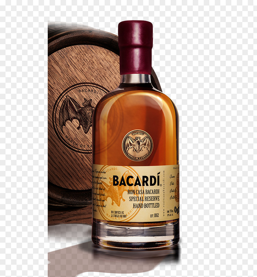 Bottle Liqueur Rum Whiskey Distilled Beverage Bacardi PNG