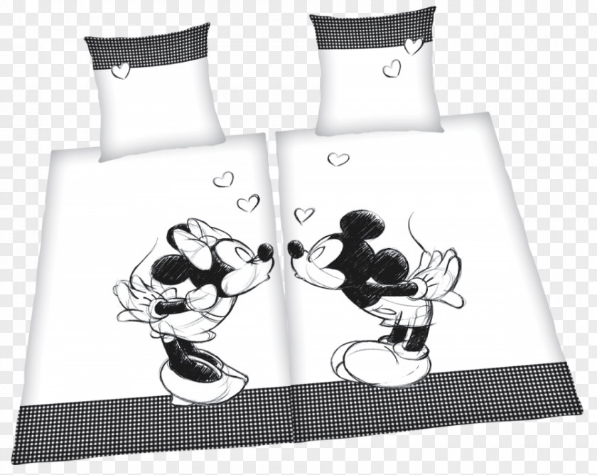 Minnie Mouse Mickey Bed Sheets Bedding PNG