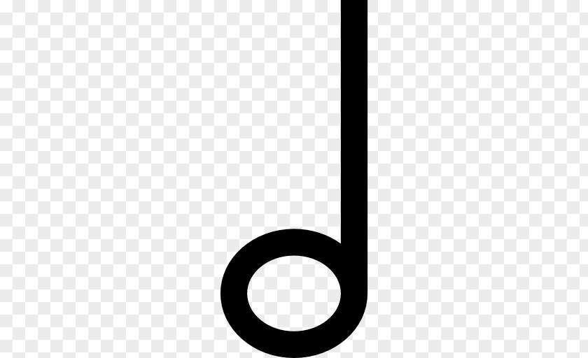 Musical Note Half Notation PNG