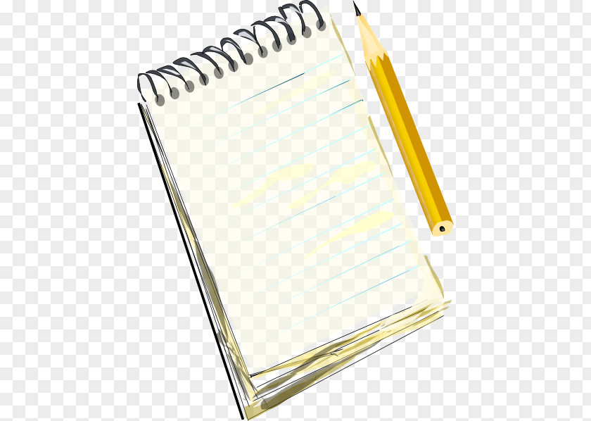 Notepad Cliparts Paperback Notebook Drawing Clip Art PNG