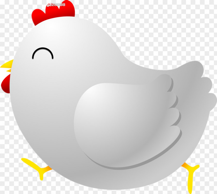 Resource Center Chicken Rooster Cartoon Caricature Sticker PNG