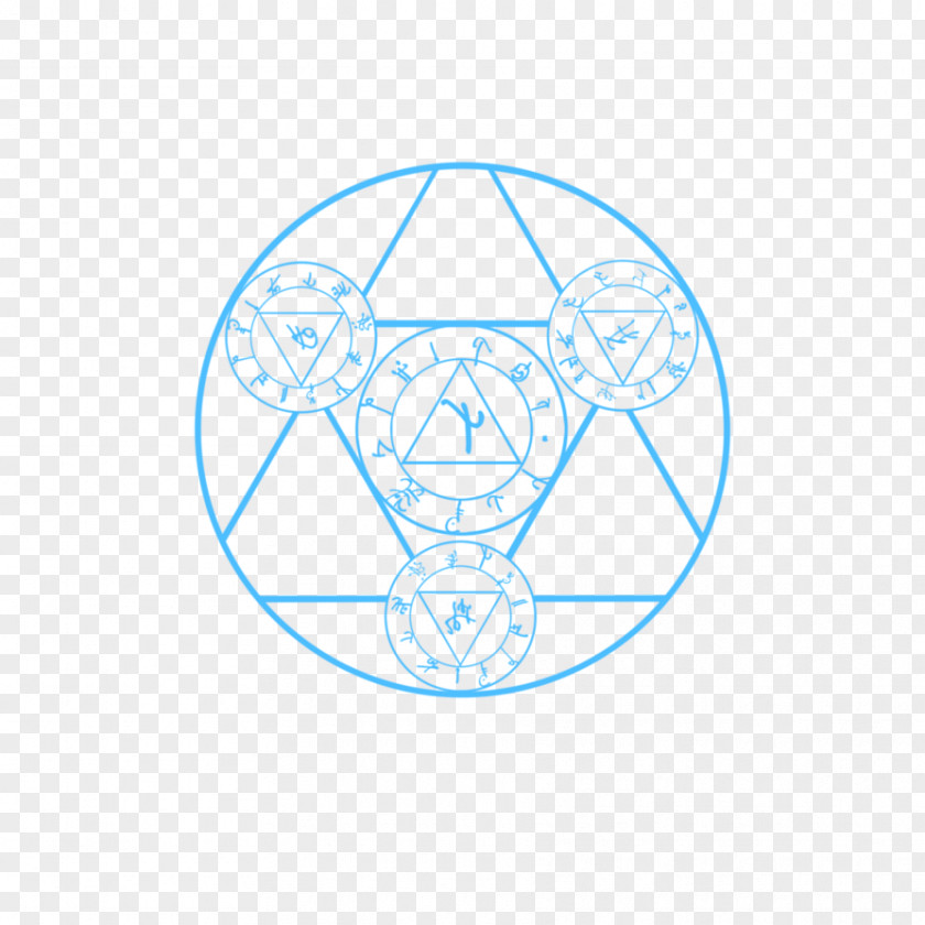 Aura Vector Circle Runes Line PNG