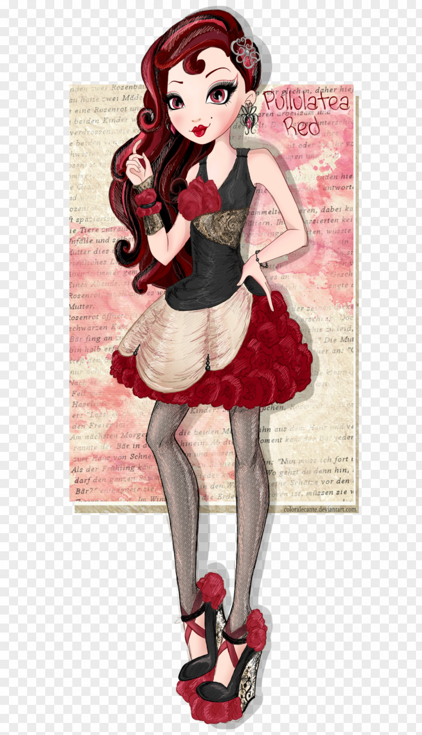 Doll Ever After High Monster Snow-White And Rose-Red PNG
