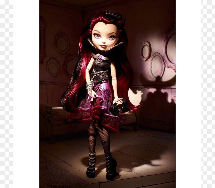 Ever After High Raven Queen Legacy Day Apple White Doll Toy PNG