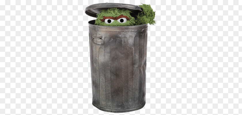 Oscar The Grouch Rubbish Bins & Waste Paper Baskets Grouches Elmo PNG