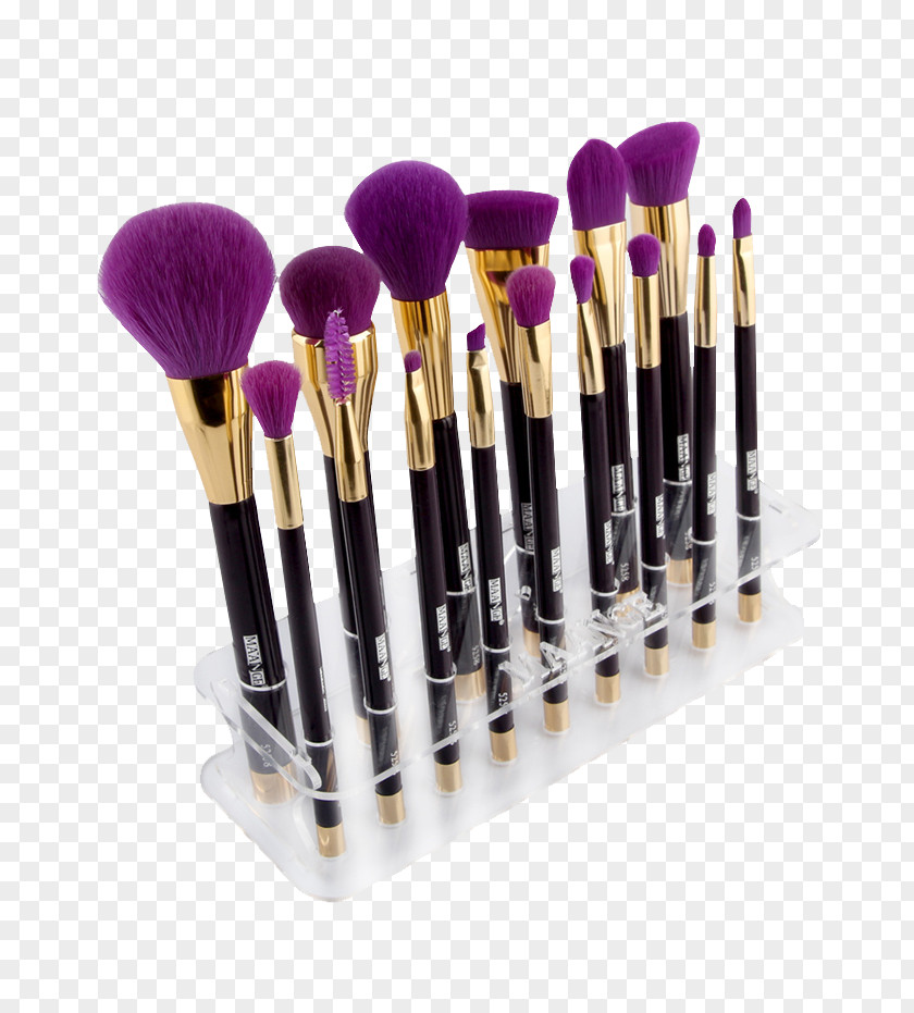 Watercolor Summer Makeup Brush Cosmetics Foundation Beauty PNG