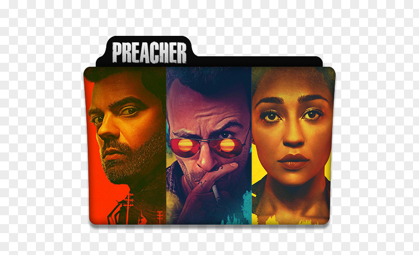 Preacher's Kid Dominic Cooper Ruth Negga Preacher Jesse Custer Desktop Wallpaper PNG