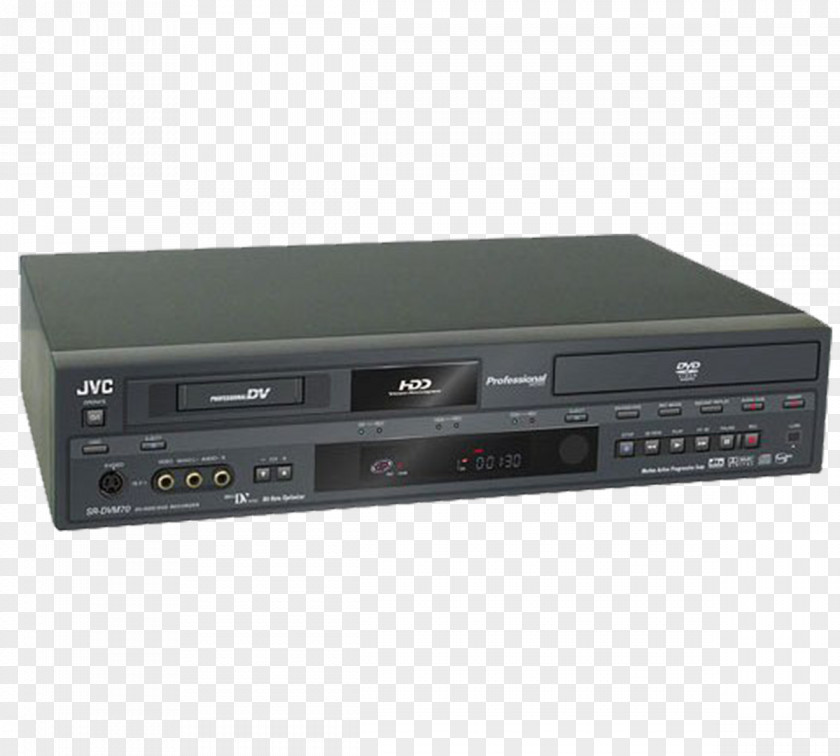 VCRs Cassette Deck Electronics Combo Television Unit JVC PNG