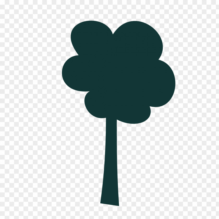 Double Twelve Posters Shading Material Petal Shamrock Teal Leaf Tree PNG