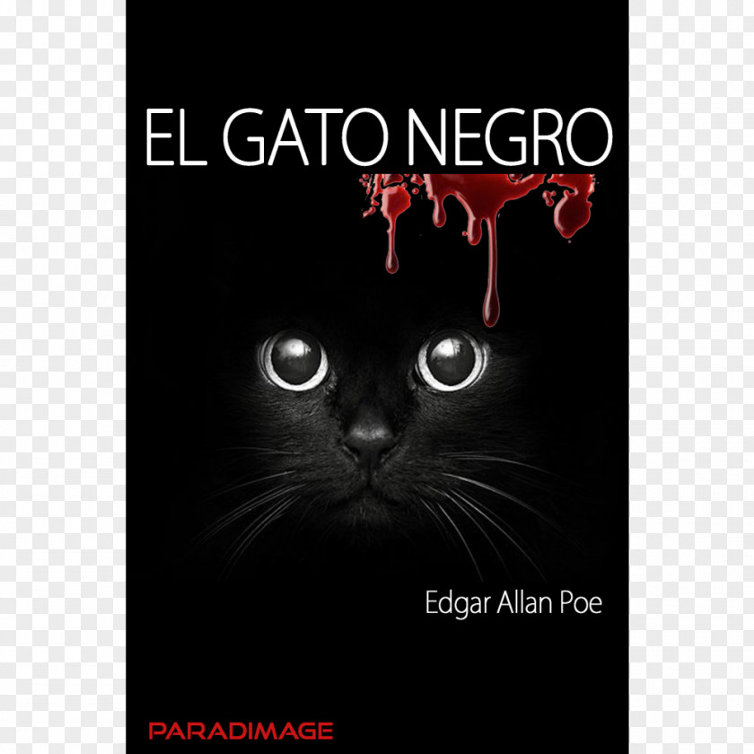 Edgar Allan Poe The Black Cat Whiskers Kitten PNG