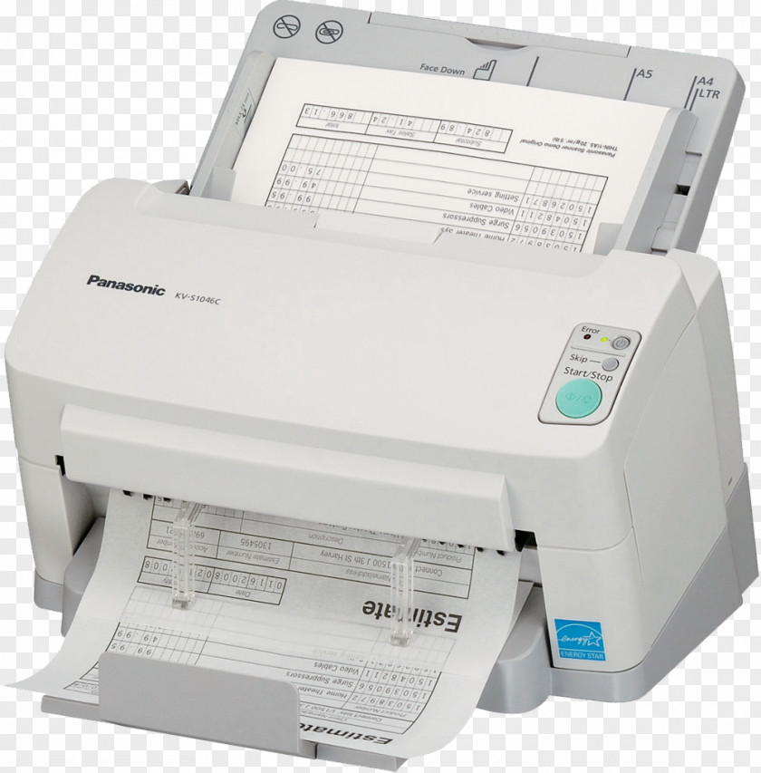 Printer Laser Printing Image Scanner KV-S1046C-U Document Dots Per Inch KV-S1065C-U Dokumenten-Scanner (A4, 600dpi, 60ppm,USB, Duplex) PNG