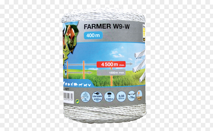 Rope Electric Fence Farmer Herder PNG