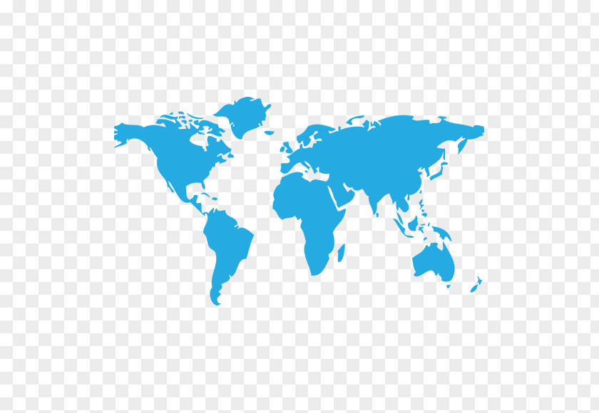 Smiling Man World Map Globe PNG