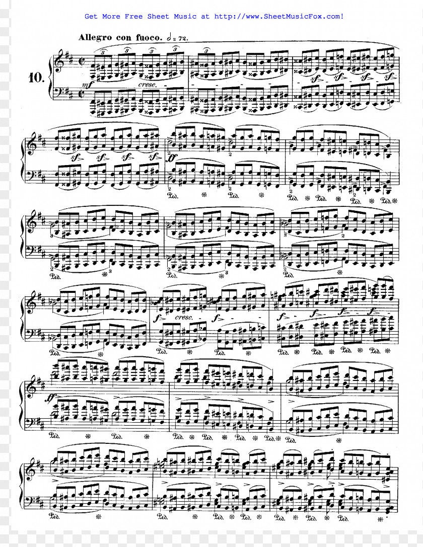 Étude Op. 25 PNG 25, No. 10 Études Pianist Music, Chopin clipart PNG