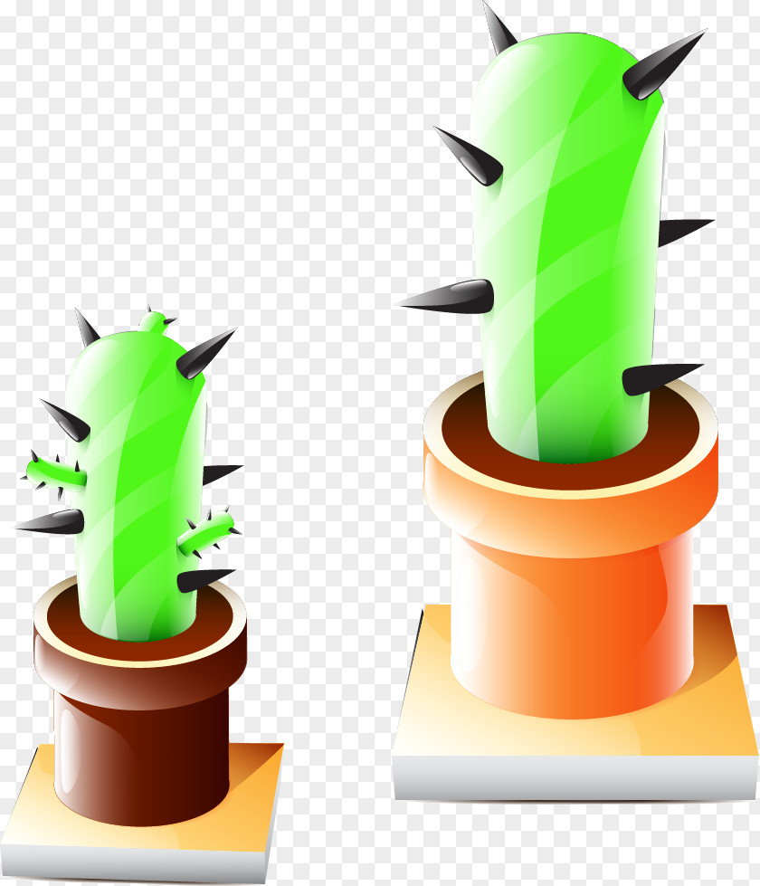 Vector Cactus Cactaceae PNG