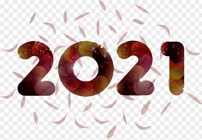 2021 Happy New Year PNG