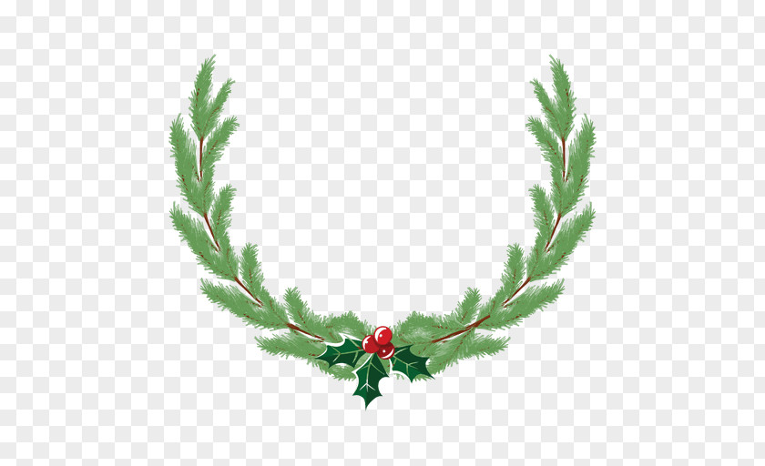 Christmas Wreath Crown PNG