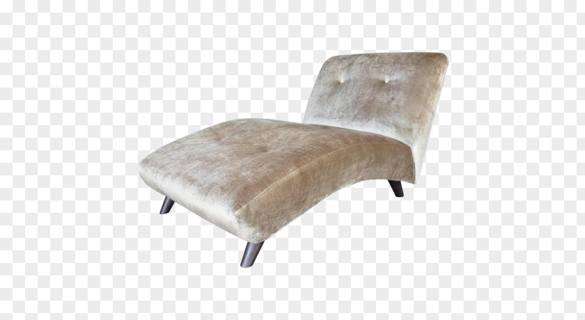 Chromium Plated Chaise Longue Eames Lounge Chair Velvet Couch PNG