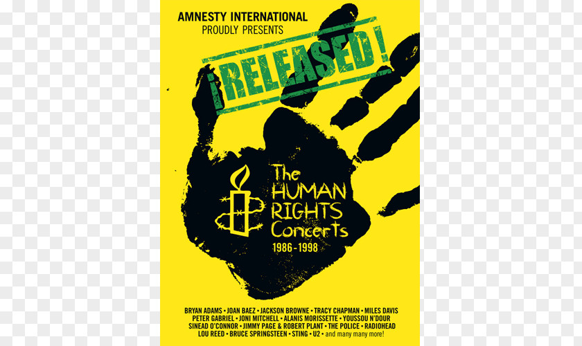 Dvd Human Rights Now! Concerts Amnesty International PNG