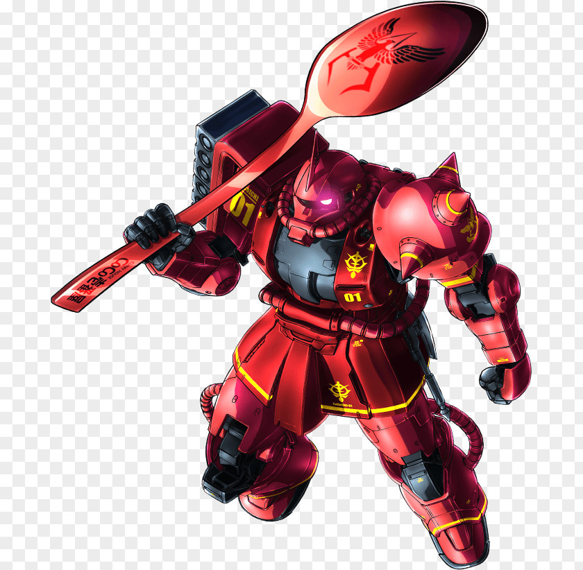 Gundam Sd Char Aznable Ichibanya Co., Ltd. MS-06系列机动战士 โมบิลสูท PNG