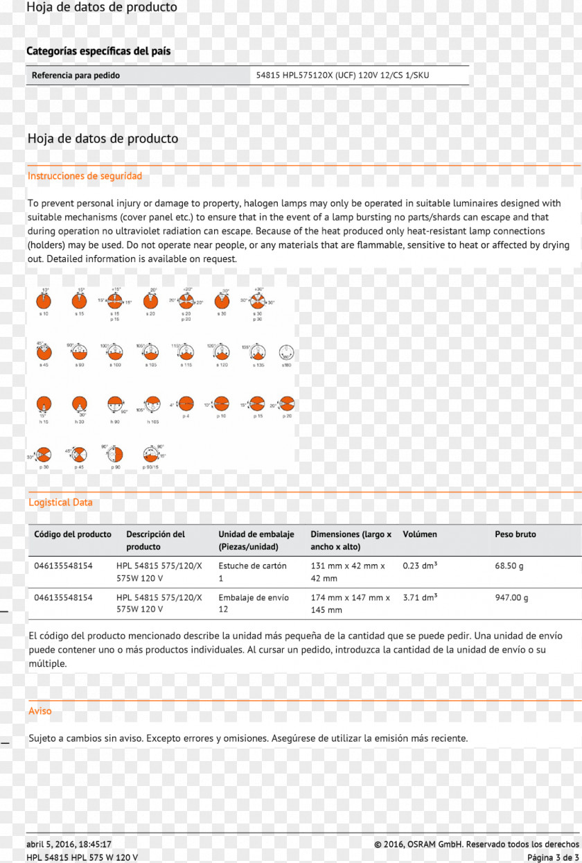 Line Document Osram Brand PNG