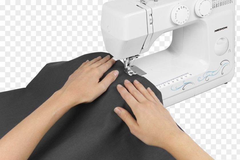 Sewing Machine Machines Overlock Medion Hand-Sewing Needles PNG