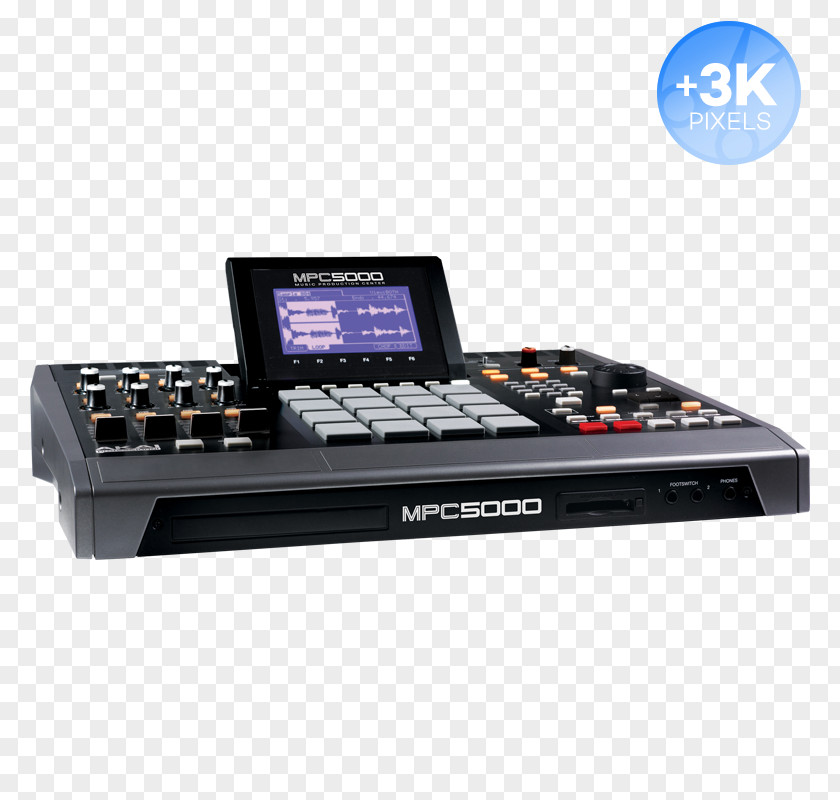 Akai MPC Renaissance Music Production Controller AKAI Professional Electronic Musical Instruments PNG professional Instruments, Mpc 2000 clipart PNG