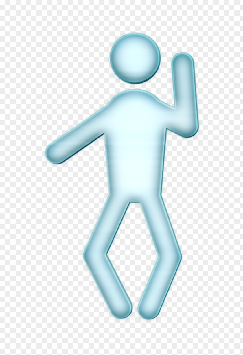 Animation Man Icon Behaviour Dance Fun PNG