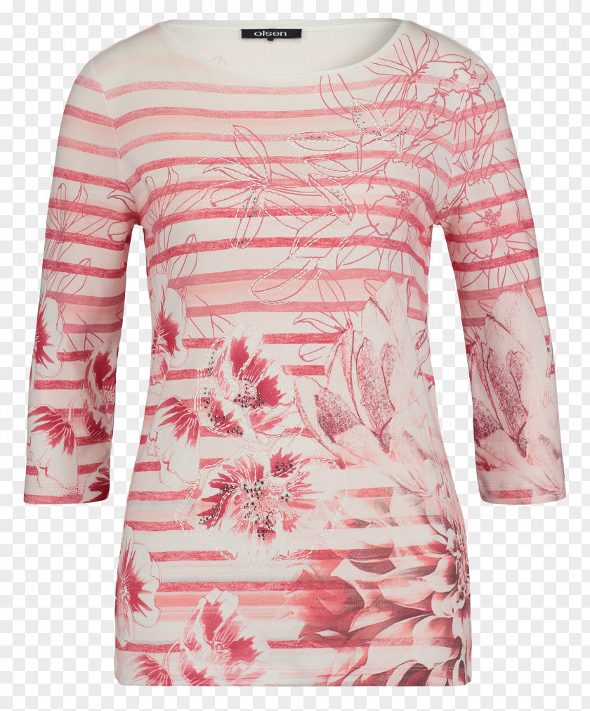 Clothing Apparel Printing Long-sleeved T-shirt Dress Pink M PNG