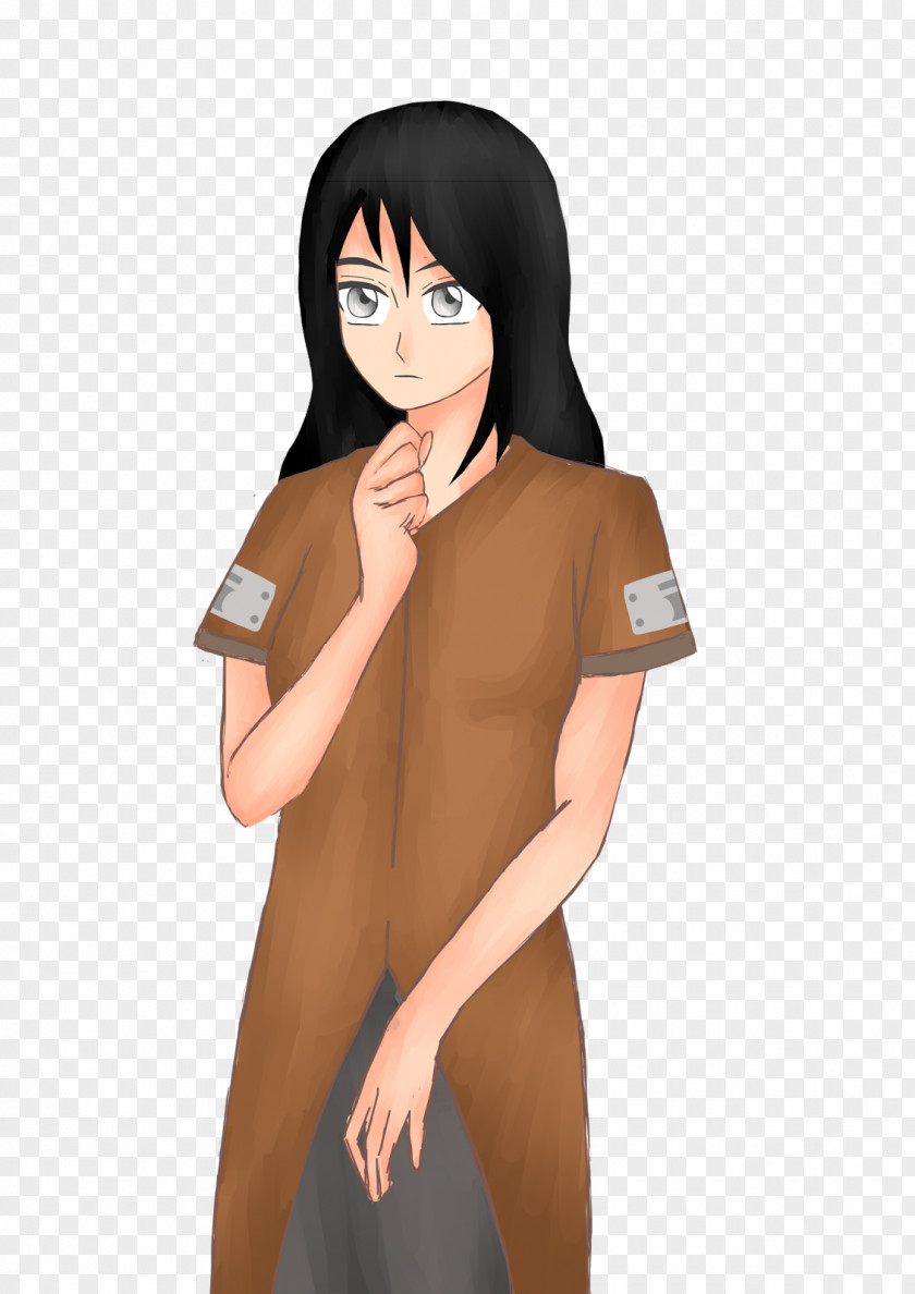 Finger Brown Hair Black PNG