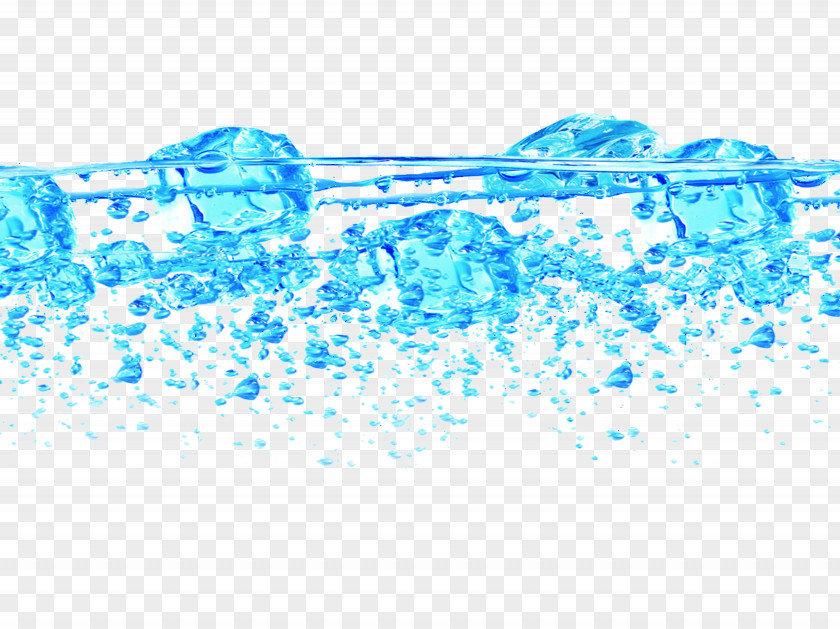 Ice Water Drop PNG