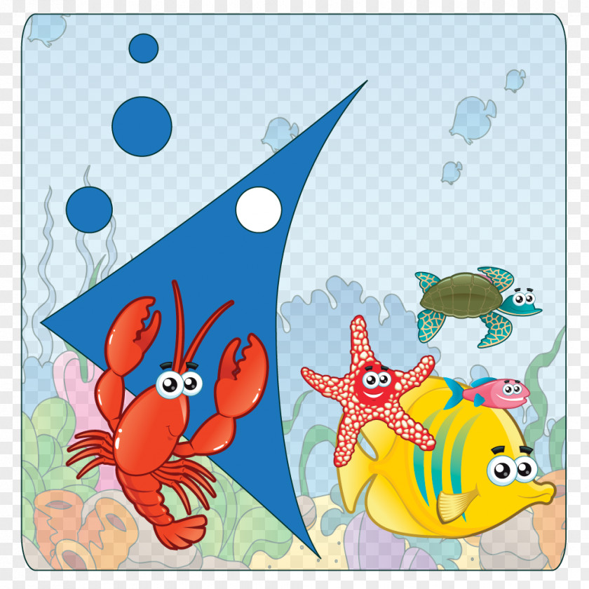 Cartoon Marine Fish Vector Download Ve Biology Clip Art PNG