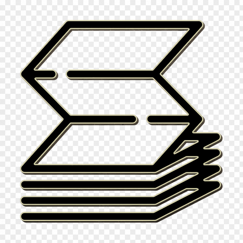 Continuous Feed Paper Icon Print Fax PNG