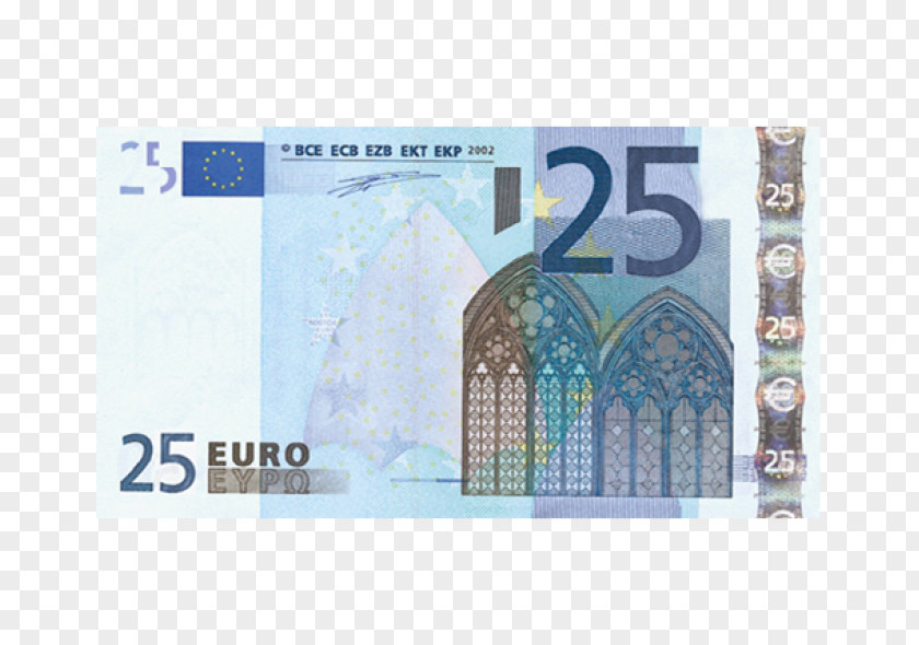 Euro 20 Note Banknotes Coins PNG