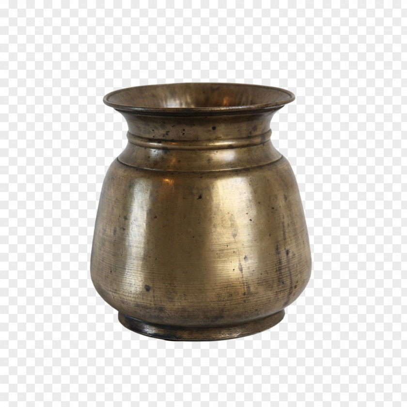 Iron Vase 01504 Pottery Copper PNG