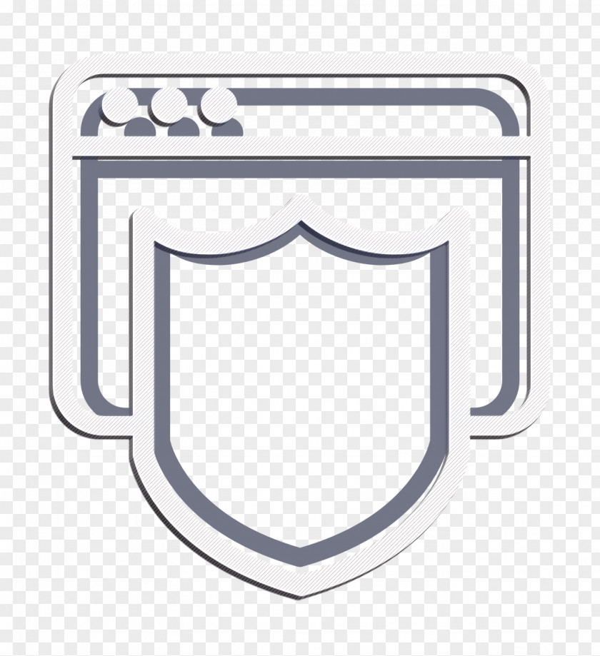 Rectangle Web Page Icon Online Security PNG