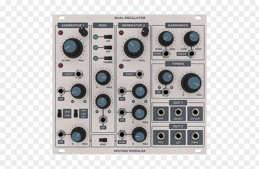 Underground Electro Modular Synthesizer Electronic Oscillators Voltage-controlled Oscillator Low-frequency Oscillation Sound Synthesizers PNG