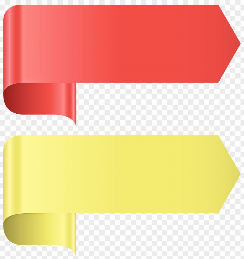 Yellow Red Material Property Rectangle PNG
