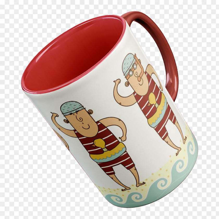 Mop Mug Coffee Cup Tea Graphic Design Drawing PNG