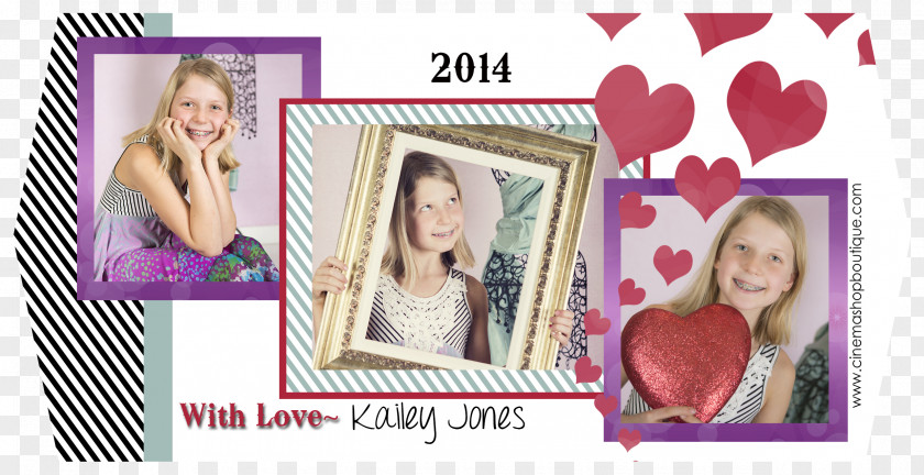 Valentine's Day Greeting & Note Cards Holiday Birthday Collage PNG